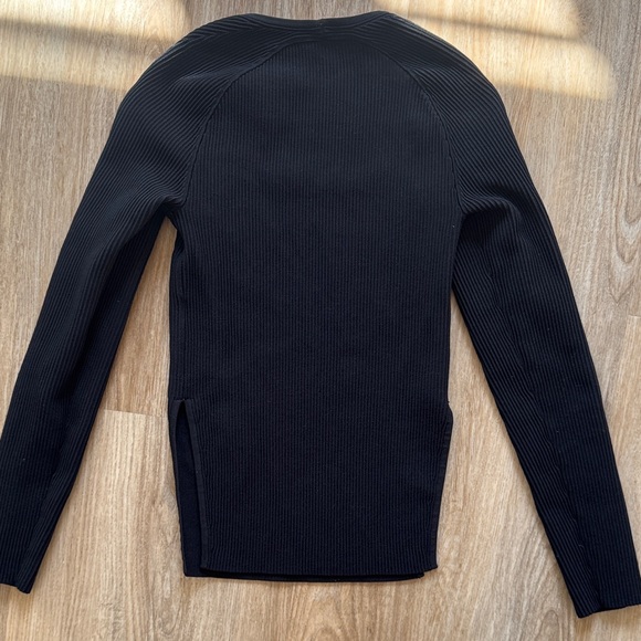 Aritzia Black Sculpt Knit Tops - Picture 4 of 7